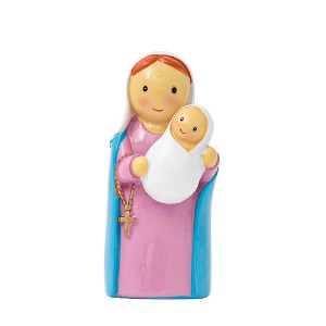 [미니성상] 성모마리아님과 아기예수님 캐릭터 성상